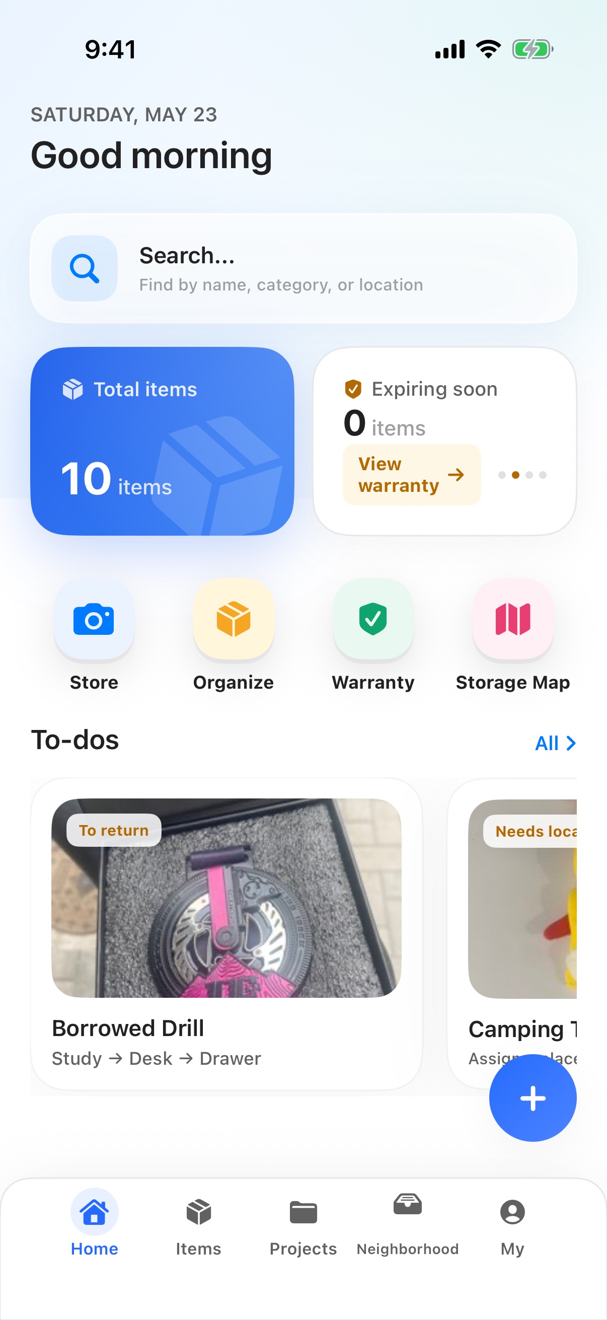 Found It: Home Storage screenshot 1